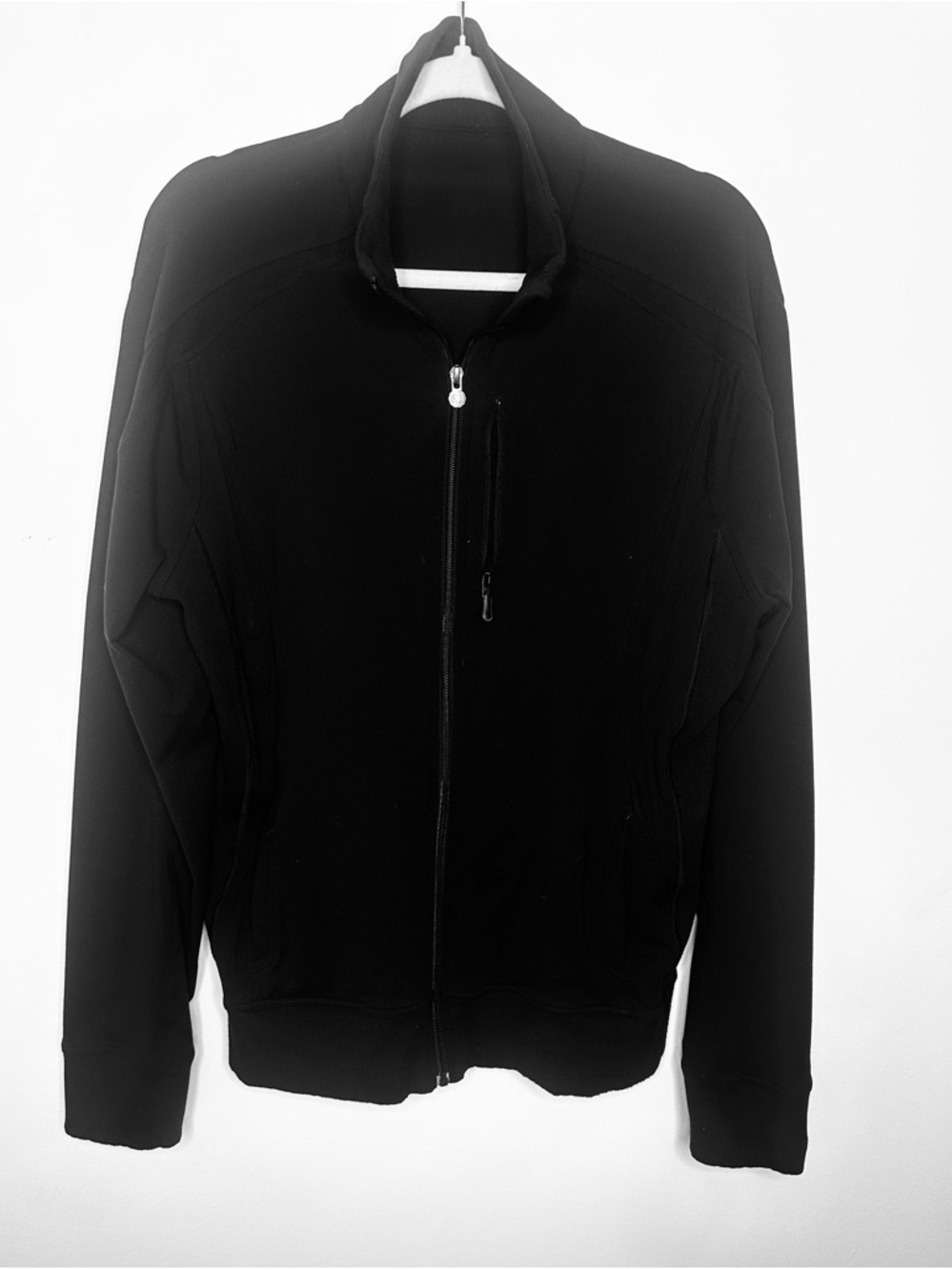 lululemon athletica Black Lightweight Full-Zip Shirt Jacket - Picture 2 of 7
